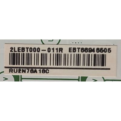 MAIN PARA TV LG / NUMERO DE PARTE EBT66946505 / EAX60718004(1.0) / PANEL AC770AQL CQA1_RS / MODELO OLED77C2AUA.DUSQLJR	 - Imagen 3